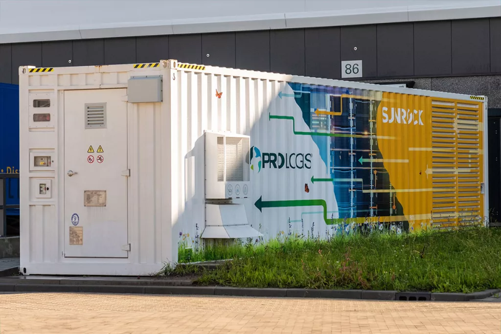 1MWh battery storage system - Prologis, Tilburg